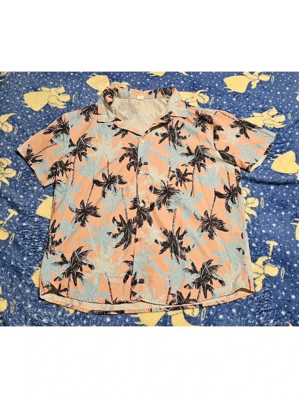 Boys xl 14 palm tree shirt euc
